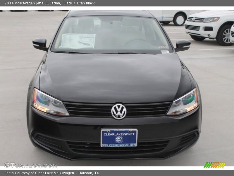 Black / Titan Black 2014 Volkswagen Jetta SE Sedan