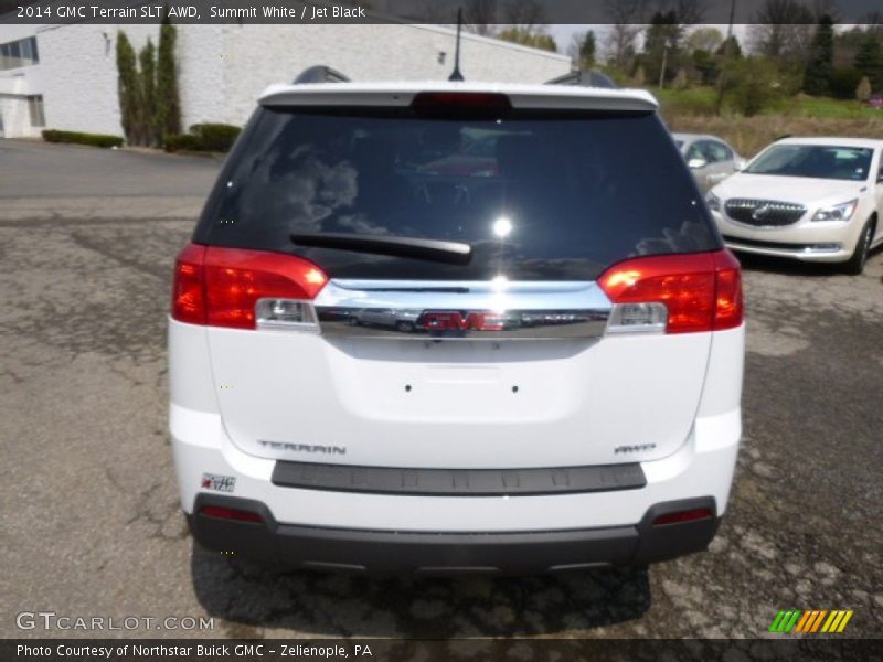 Summit White / Jet Black 2014 GMC Terrain SLT AWD