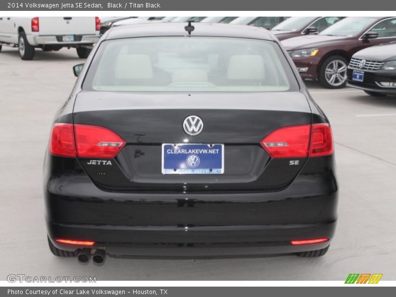 Black / Titan Black 2014 Volkswagen Jetta SE Sedan