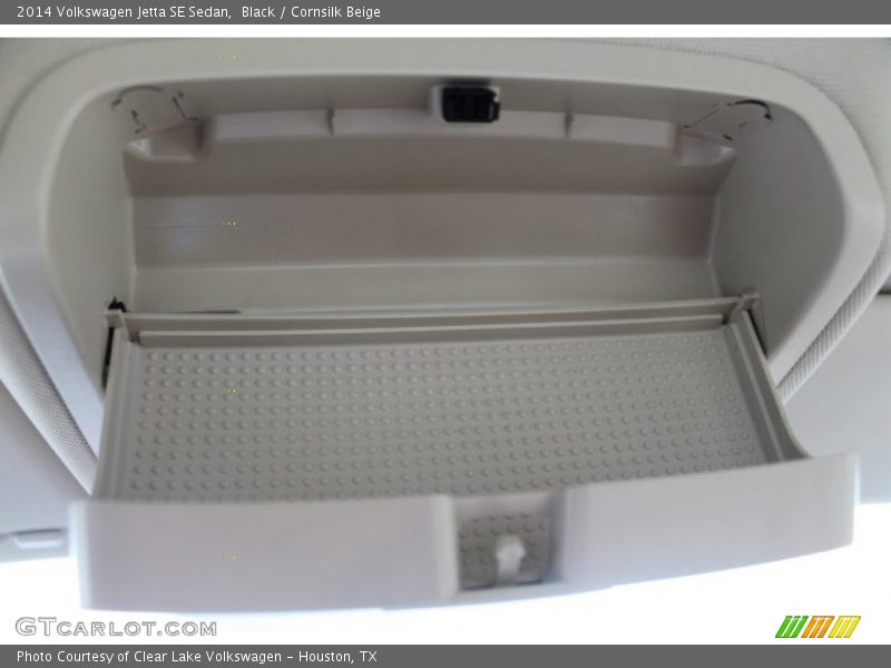 Black / Cornsilk Beige 2014 Volkswagen Jetta SE Sedan