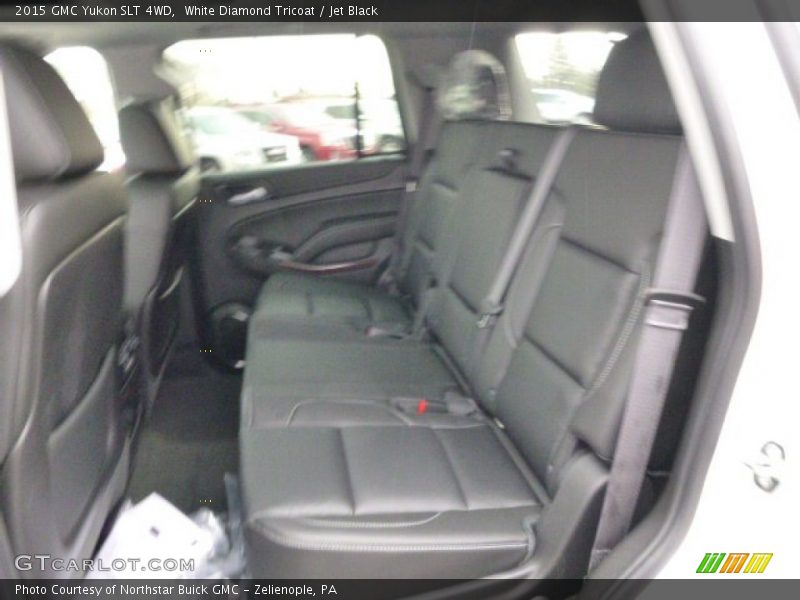 White Diamond Tricoat / Jet Black 2015 GMC Yukon SLT 4WD
