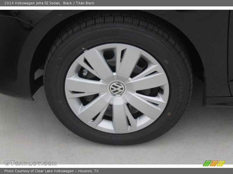 Black / Titan Black 2014 Volkswagen Jetta SE Sedan