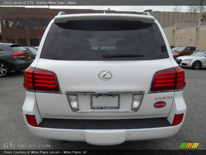 Starfire White Pearl / Black 2011 Lexus LX 570
