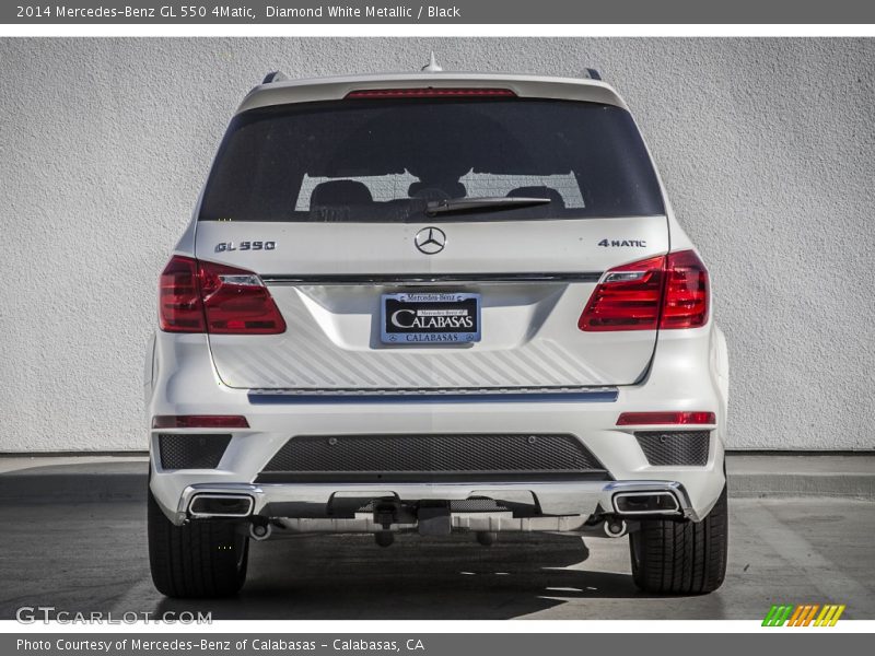 Diamond White Metallic / Black 2014 Mercedes-Benz GL 550 4Matic
