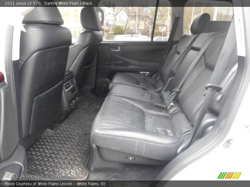 Starfire White Pearl / Black 2011 Lexus LX 570