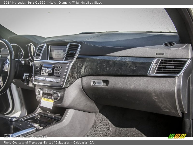 Diamond White Metallic / Black 2014 Mercedes-Benz GL 550 4Matic
