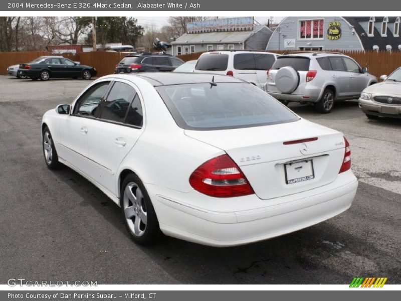 Alabaster White / Ash 2004 Mercedes-Benz E 320 4Matic Sedan