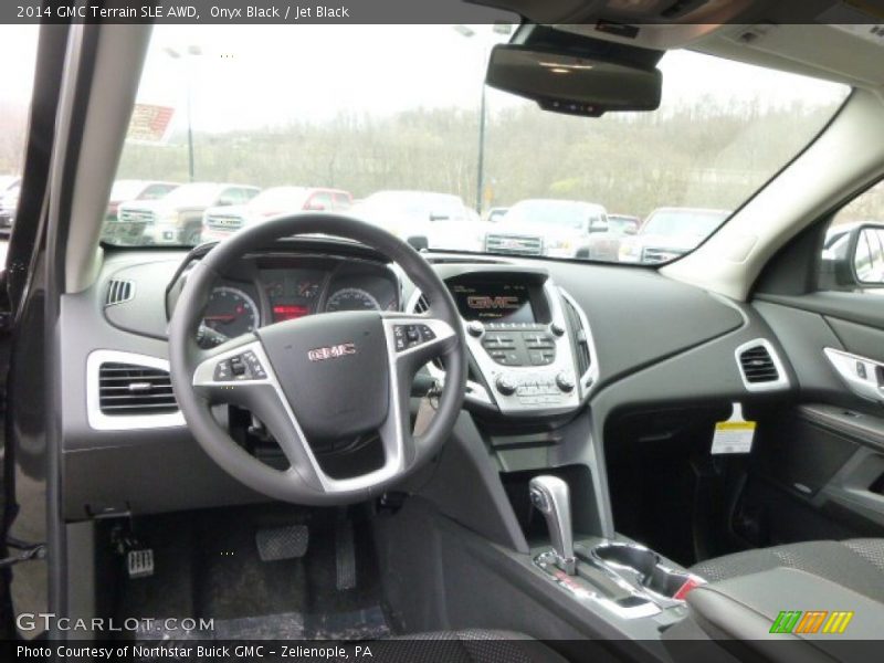 Onyx Black / Jet Black 2014 GMC Terrain SLE AWD