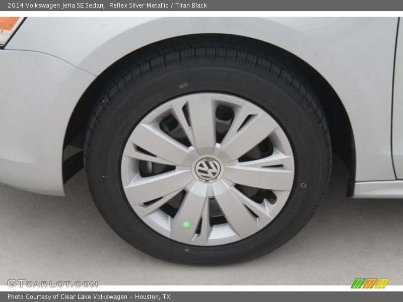 Reflex Silver Metallic / Titan Black 2014 Volkswagen Jetta SE Sedan