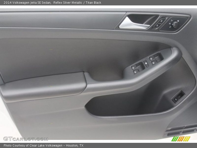 Reflex Silver Metallic / Titan Black 2014 Volkswagen Jetta SE Sedan