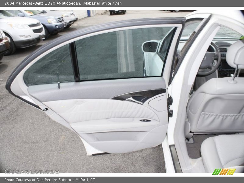 Alabaster White / Ash 2004 Mercedes-Benz E 320 4Matic Sedan