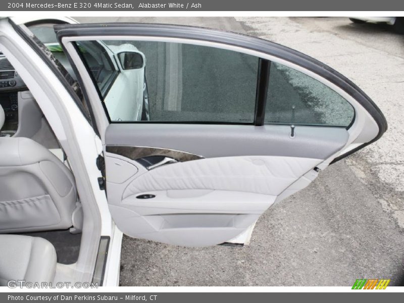 Alabaster White / Ash 2004 Mercedes-Benz E 320 4Matic Sedan
