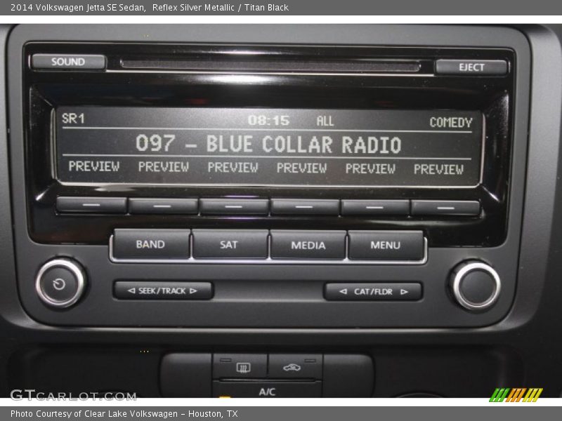 Reflex Silver Metallic / Titan Black 2014 Volkswagen Jetta SE Sedan