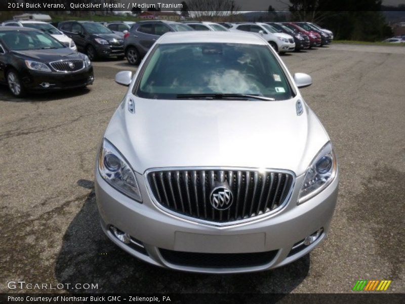 Quicksilver Metallic / Medium Titanium 2014 Buick Verano