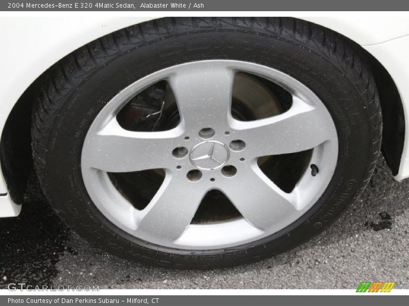 Alabaster White / Ash 2004 Mercedes-Benz E 320 4Matic Sedan