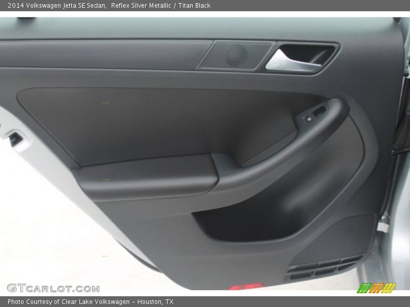 Reflex Silver Metallic / Titan Black 2014 Volkswagen Jetta SE Sedan