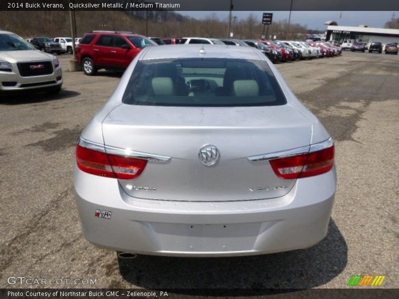 Quicksilver Metallic / Medium Titanium 2014 Buick Verano