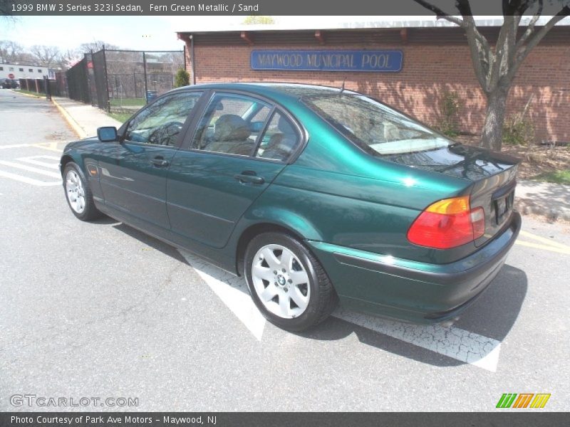 Fern Green Metallic / Sand 1999 BMW 3 Series 323i Sedan