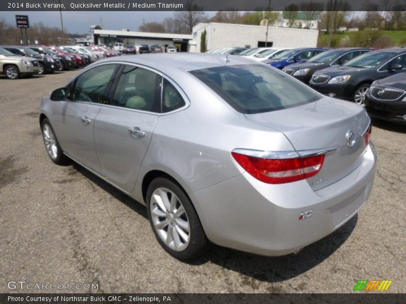 Quicksilver Metallic / Medium Titanium 2014 Buick Verano