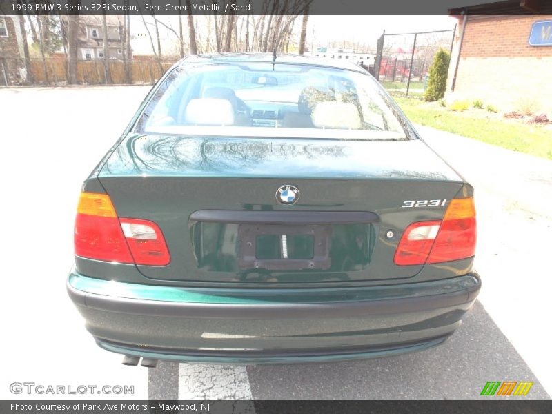 Fern Green Metallic / Sand 1999 BMW 3 Series 323i Sedan