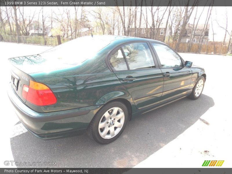 Fern Green Metallic / Sand 1999 BMW 3 Series 323i Sedan