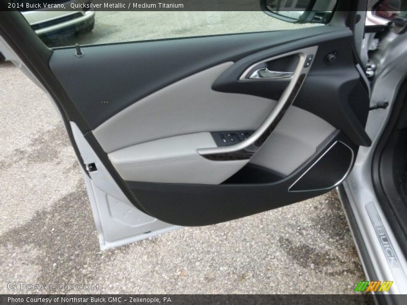 Quicksilver Metallic / Medium Titanium 2014 Buick Verano