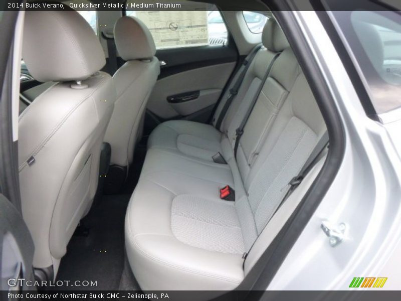 Quicksilver Metallic / Medium Titanium 2014 Buick Verano