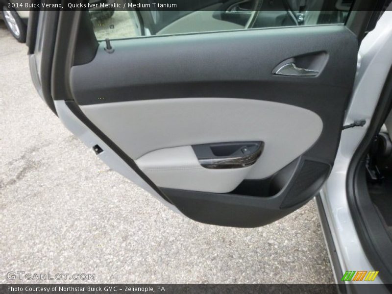Quicksilver Metallic / Medium Titanium 2014 Buick Verano