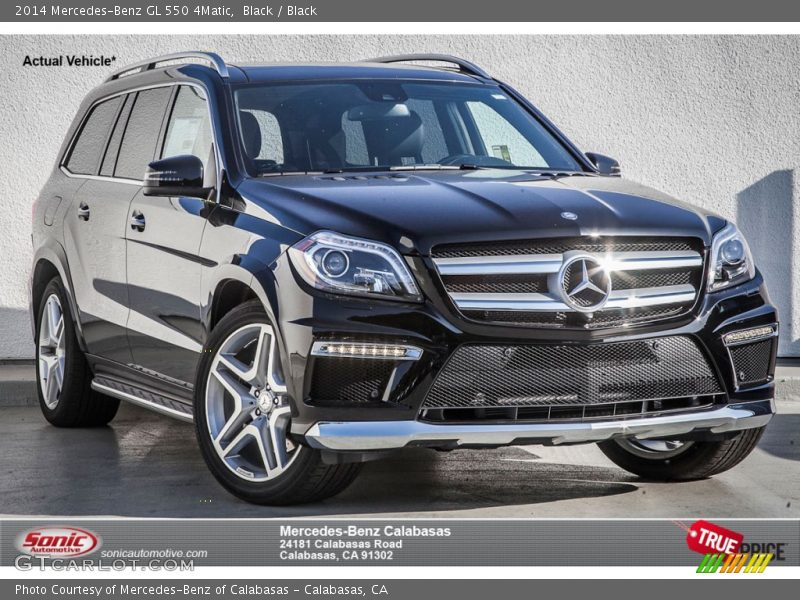 Black / Black 2014 Mercedes-Benz GL 550 4Matic