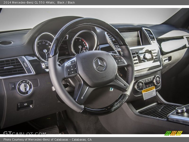 Black / Black 2014 Mercedes-Benz GL 550 4Matic