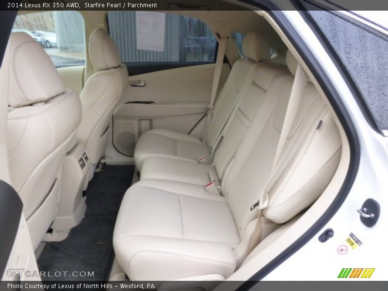 Starfire Pearl / Parchment 2014 Lexus RX 350 AWD