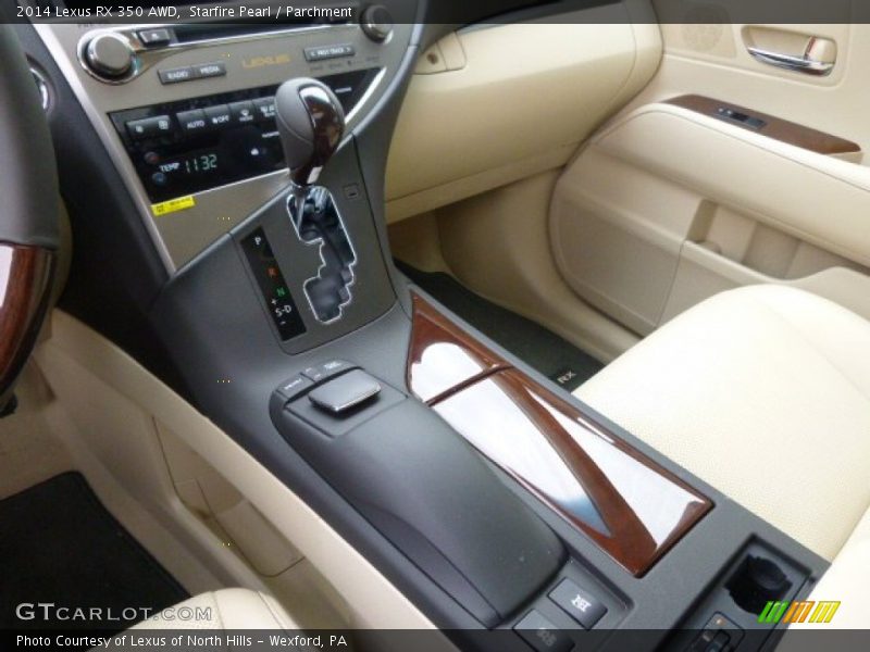 Starfire Pearl / Parchment 2014 Lexus RX 350 AWD