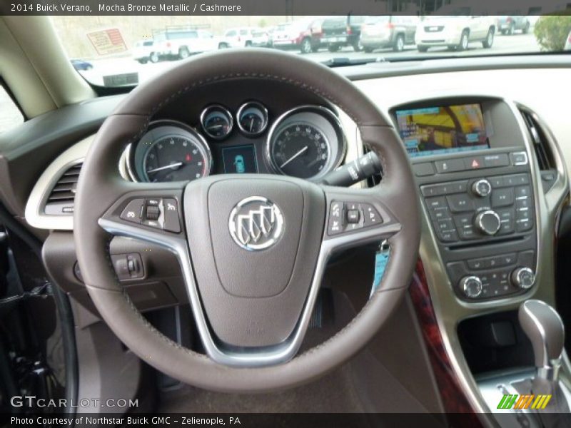 Mocha Bronze Metallic / Cashmere 2014 Buick Verano