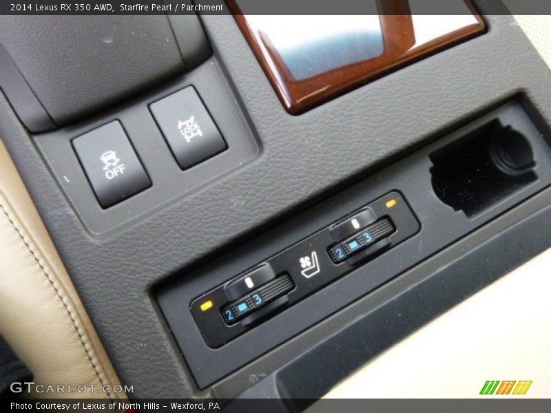 Starfire Pearl / Parchment 2014 Lexus RX 350 AWD