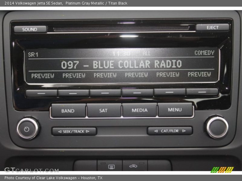 Platinum Gray Metallic / Titan Black 2014 Volkswagen Jetta SE Sedan