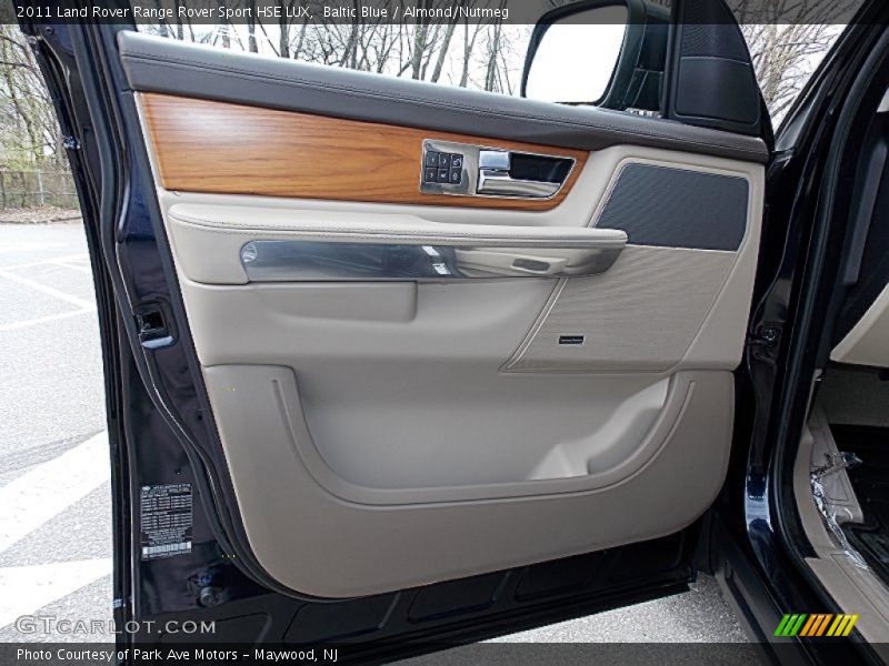 Baltic Blue / Almond/Nutmeg 2011 Land Rover Range Rover Sport HSE LUX