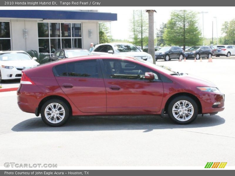 Tango Red Pearl / Gray 2010 Honda Insight Hybrid EX