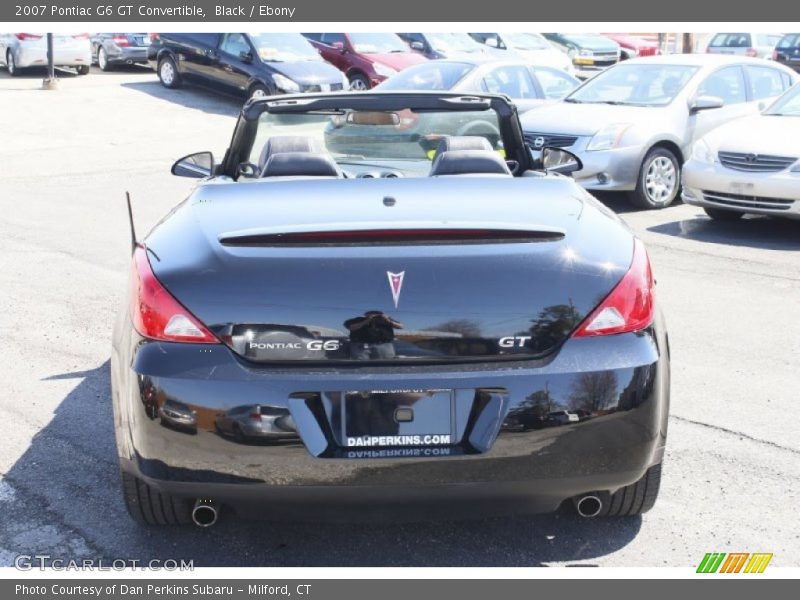 Black / Ebony 2007 Pontiac G6 GT Convertible