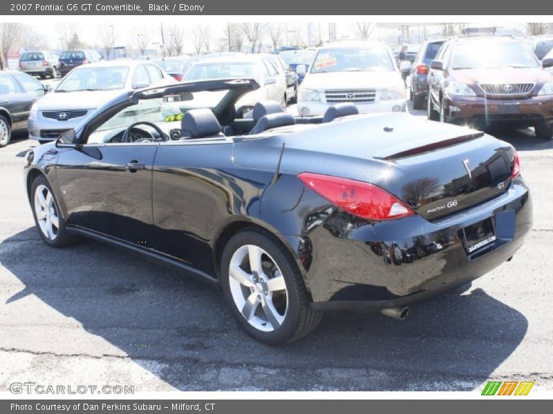 Black / Ebony 2007 Pontiac G6 GT Convertible