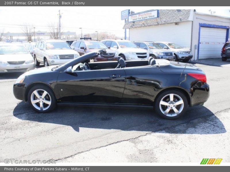Black / Ebony 2007 Pontiac G6 GT Convertible