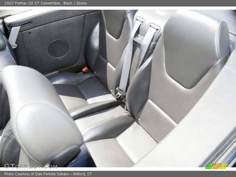 Black / Ebony 2007 Pontiac G6 GT Convertible