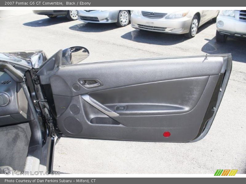 Black / Ebony 2007 Pontiac G6 GT Convertible
