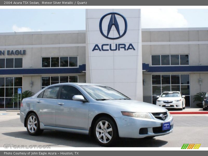 Meteor Silver Metallic / Quartz 2004 Acura TSX Sedan