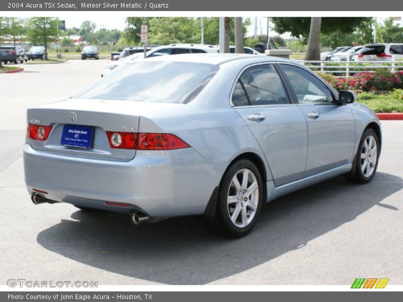 Meteor Silver Metallic / Quartz 2004 Acura TSX Sedan