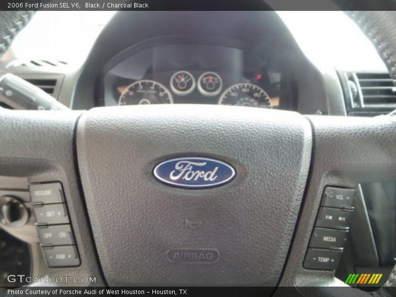 Black / Charcoal Black 2006 Ford Fusion SEL V6