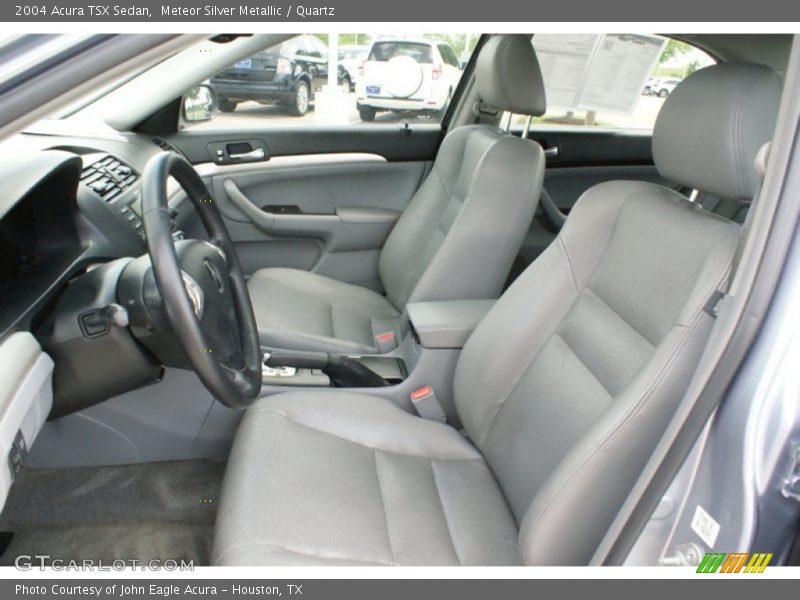 Meteor Silver Metallic / Quartz 2004 Acura TSX Sedan