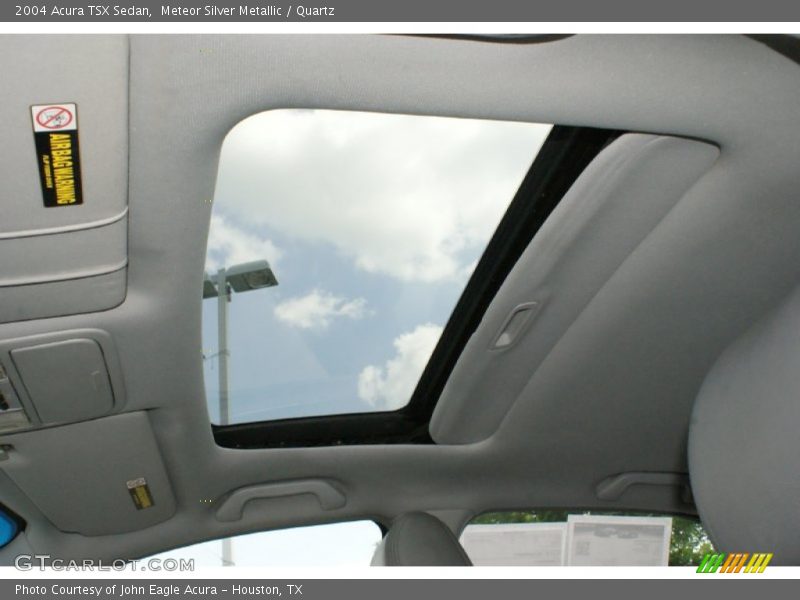 Meteor Silver Metallic / Quartz 2004 Acura TSX Sedan