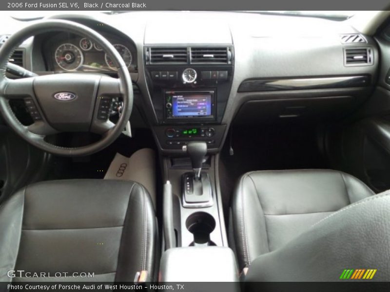 Black / Charcoal Black 2006 Ford Fusion SEL V6