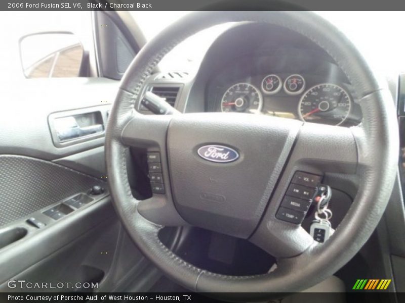 Black / Charcoal Black 2006 Ford Fusion SEL V6