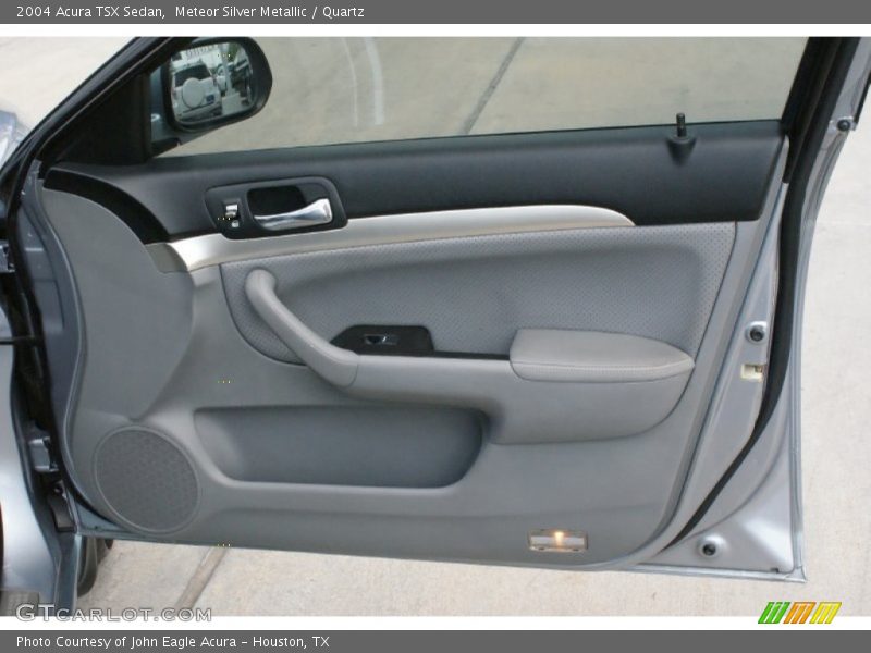 Meteor Silver Metallic / Quartz 2004 Acura TSX Sedan